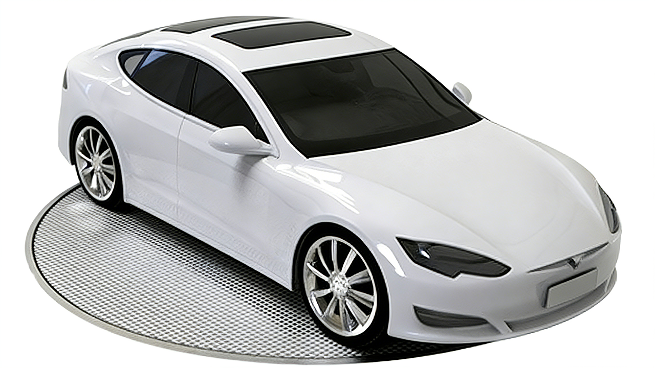 Pit Mounted Car Turntable